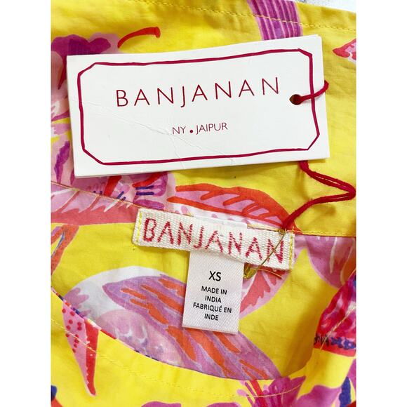 Banjanan Discovery Skirt in Flamingo Rhododendron Vibrant Yellow XS - Picture 6 of 9